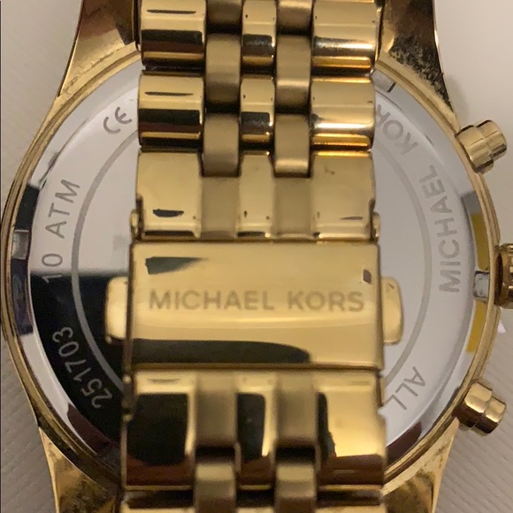 Michael Kors Watch Lexington Gold - Picture 5 of 5